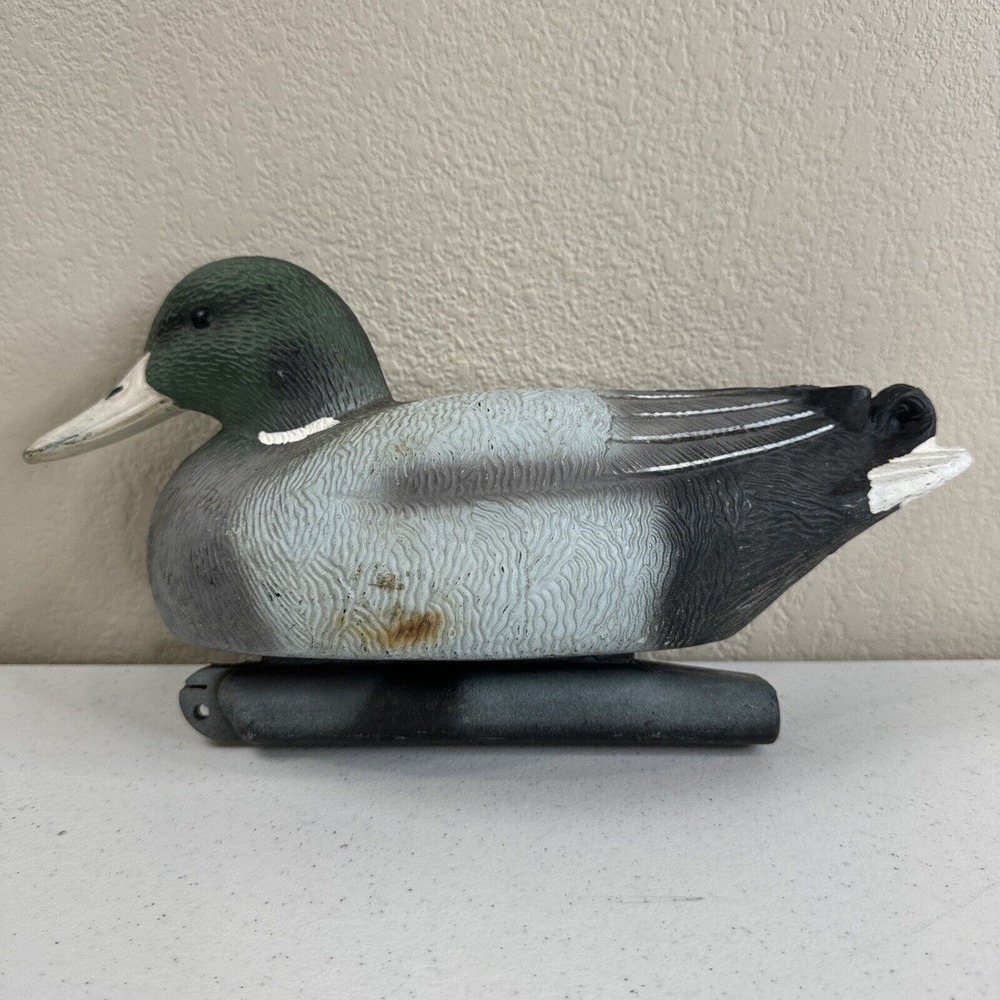 Game winner standard mallard Drake decoy vintage